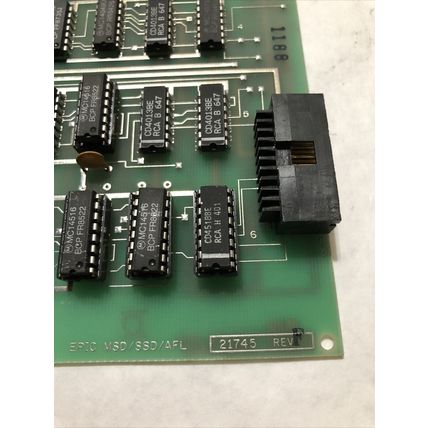 SCI EPIC MSD/SSD/AFL 21745,62529 ,H20 51564 REV G CIRCUIT BOARD,DJ