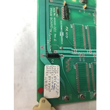 HOUDAILLE 401520-003 REV D PRAM BOARD PCBs,401519-000 STRIPPIT TURRET PRESS,FL