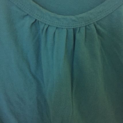 Preowned O'Neill Women's Medium Blue Short Sleeve Blouse