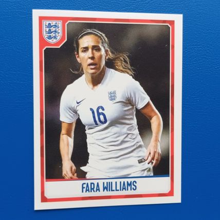 Panini ENGLAND 2016 Sticker Fara Williams #277