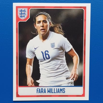Panini ENGLAND 2016 Sticker Fara Williams #277