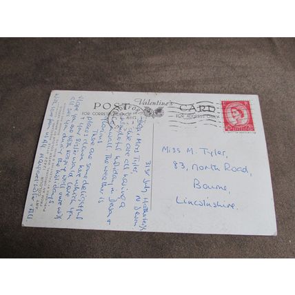 Valentines Art Postcard - The Harbour, Ilfracombe - Artist Brian Gerald A822