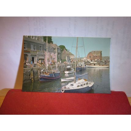 THE HARBOUR, PADSTOW, CORNWALL used postcard by Jarrold =