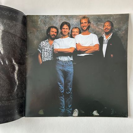 GENESIS INVISIBLE TOUR VIRGIN 1987 UK TOUR BOOK PERNOD HAT PEAK GC Paul Young
