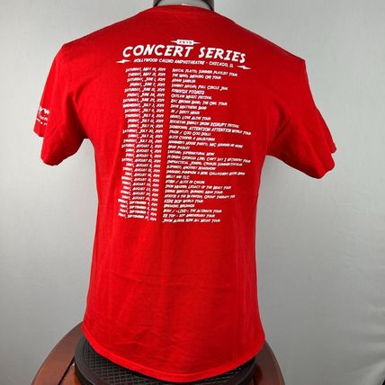 Hollywood Casino Amphitheatre 2019 Rock On Concert Series Lrg T-Shirt Shirt