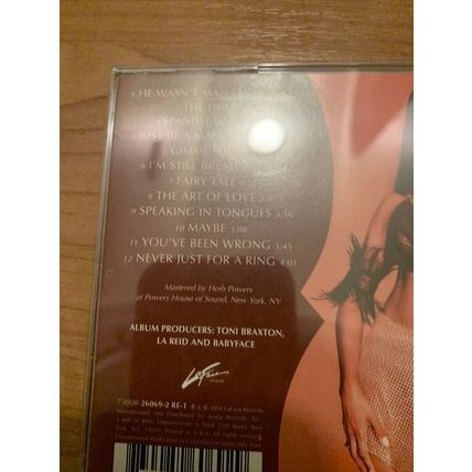 The Heat Toni Braxton Music CD