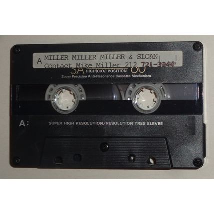 Miller Miller Miller & Sloan - Rare Demo Cassette 1991 - Do I Make You Happy? ..