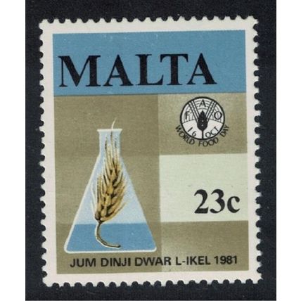 Malta World Food Day 23c 1981 MNH SG#666