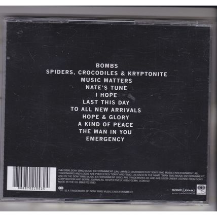 Faithless : To All New Arrivals. CD Album