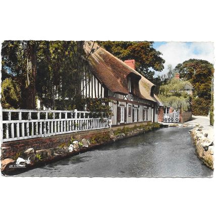 76 - Veules les roses - la pittoresque rivière à truites