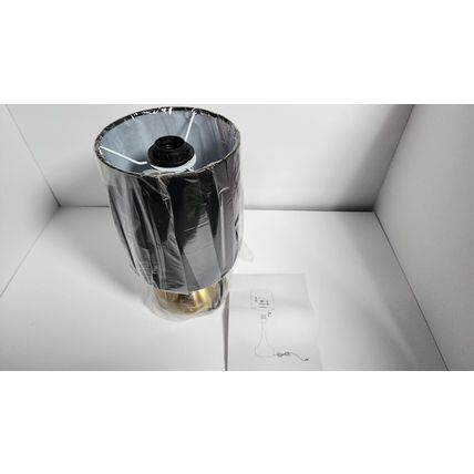 Metal Table Lamp Beside Lamp Nightstand Lamp Bedroom Living Room with Lamp Shade