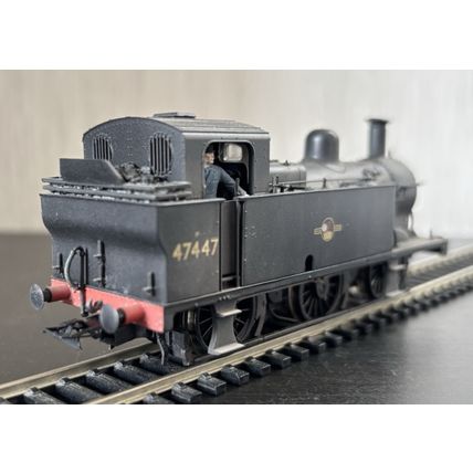 Bachmann 32-225 3F Jinty Renumbered 47447 BR Black L/Crest OO Gauge - VGC