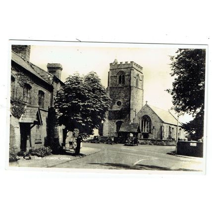 Denbighshire postcard The Church Chirk