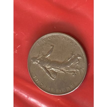Umlaufmünze Frankreich 1 Franc 1961