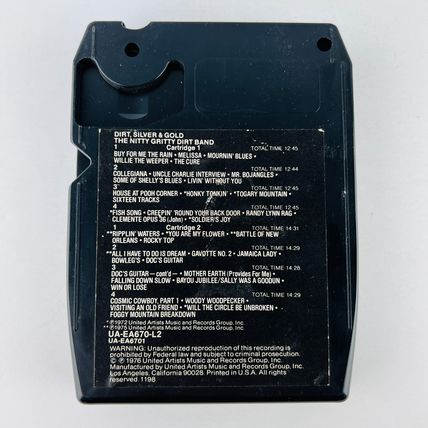 Nitty Gritty Dirt Band - Dirt, Silver & Gold Tape 2 Only 8-Track Cartridge