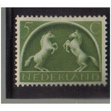NETHERLANDS 1943 GERMANIC SYMBOLS 5C M/H SG577