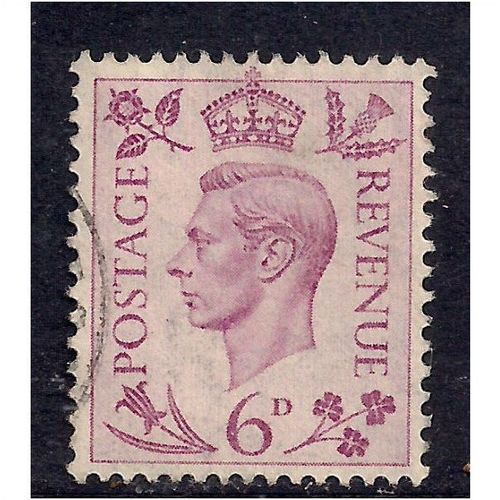 GB 1939 KGV1 6d Purple stamp SG 470.( D479 )