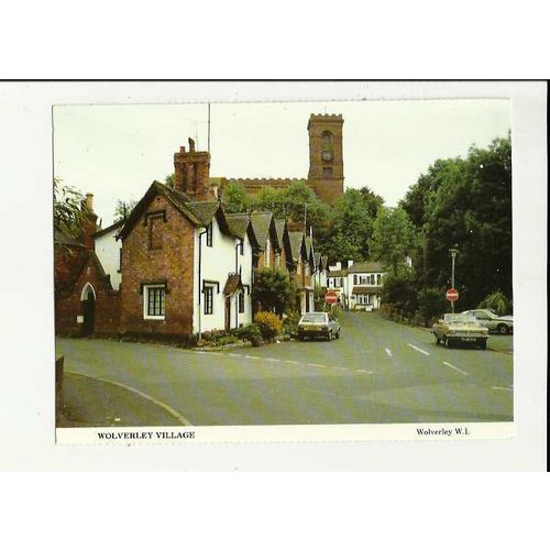 Buckinghamshire WOLVERLEY Village Postcard by Women's Institute