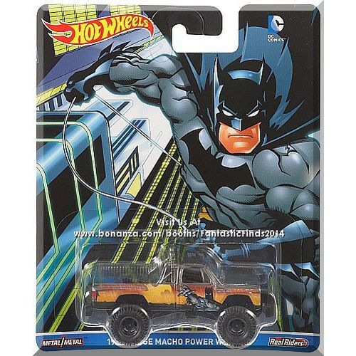 Hot Wheels - 1980 Dodge Macho Power Wagon: 2016 Pop Culture Series *Batman*