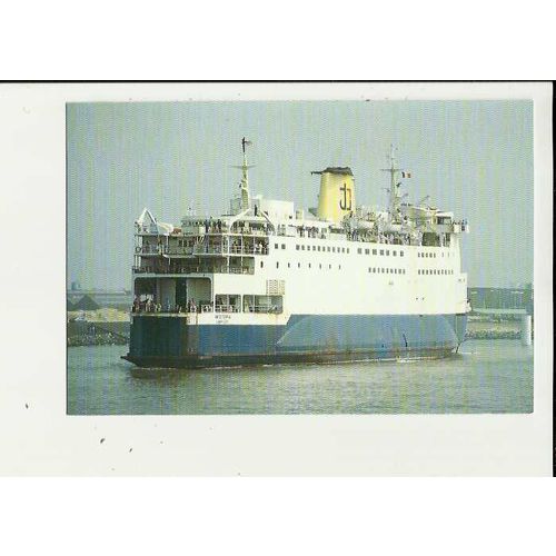 Trans-Europa Ferries MV WISTERIA Postcard by Tropic (T44)