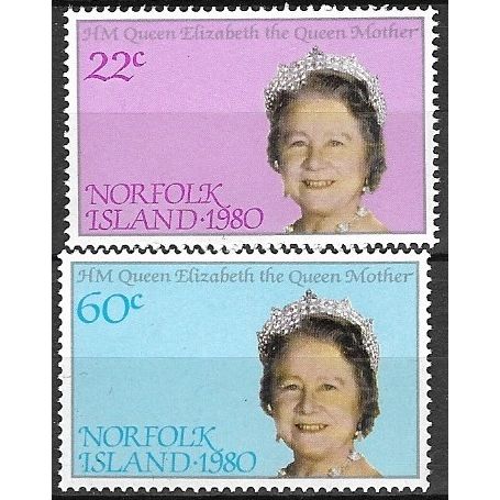 1980 SG 252/253 - #2 MNH (**)