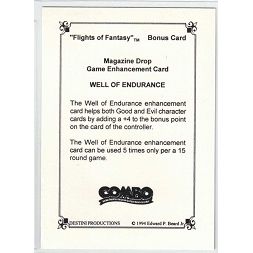 Flights of Fantasy ' WELL OF ENDURANE ' promo card ' (1994)