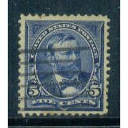 Used 281 5c Ulysses S. Grant Fine M04756