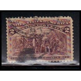 Used 231 2c Landing of Columbus Fine K1038
