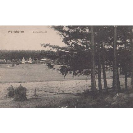 Worishofen WW1 World War 1 Antique Postcard