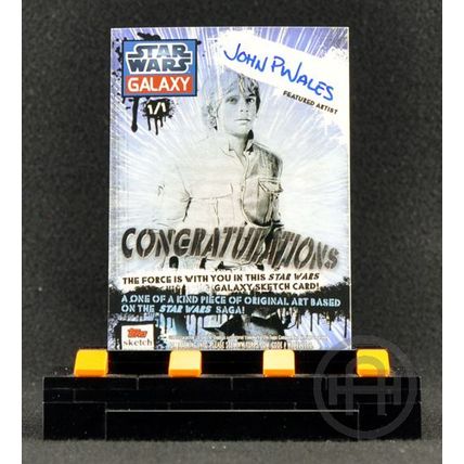 Topps Star Wars Galaxy 7 – Sketch – John P Wales