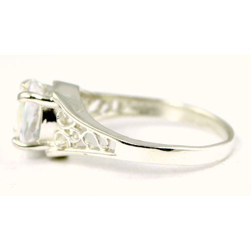 Mercury Mist Topaz, 925 Sterling Silver Ring, SR058