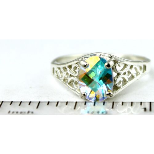 Mercury Mist Topaz, 925 Sterling Silver Ring, SR058