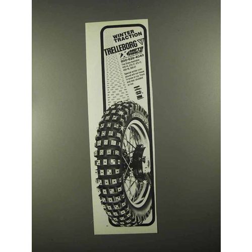 1988 Trelleborg Tires Ad - Winter Traction