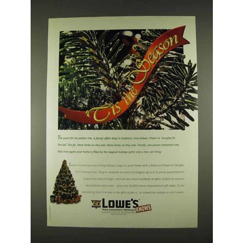 1996 Lowe's Home Improvement Ad - 'Tis The Season