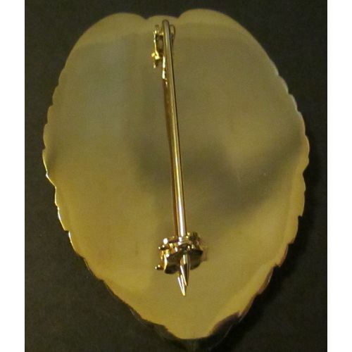 Volunteer Firefighter Eagle Top Breast Badge Pin Back Gold