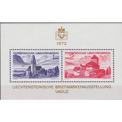 LIECHTENSTEIN [1972] MiNr 0565-66 Block 9 ( **/mnh )
