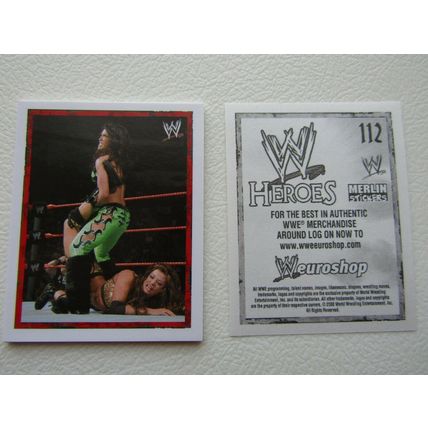 Topps - Merlin 2008 WWE Heroes Wresting Stickers 1-216 & P1-P15 Variants (EB2)