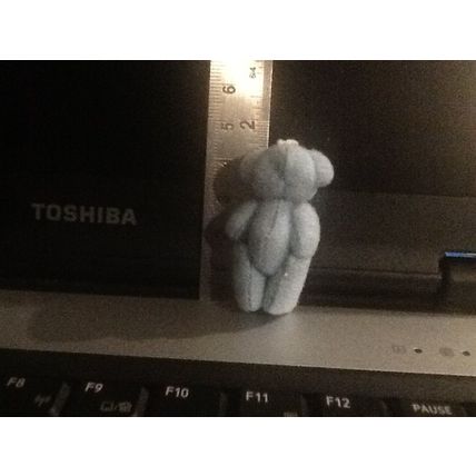 Light Blue Teddy - Miniature