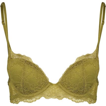 LIVY Lace and Silk Padded Bra BNWT