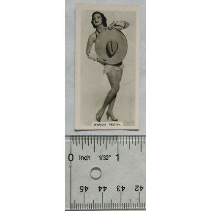 1937 Carreras Film Stars No. 20 Wanda Perry