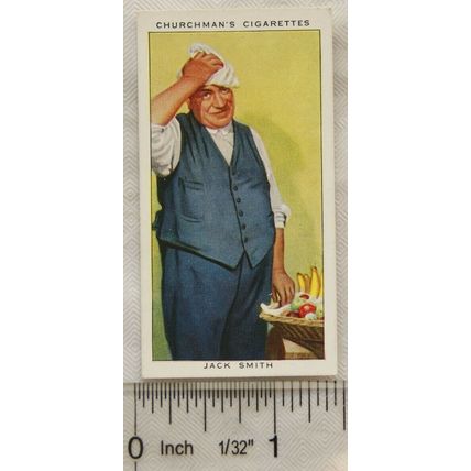 1938 Churchmans In Town Tonight No. 40 Jack Smith, Fruiterer