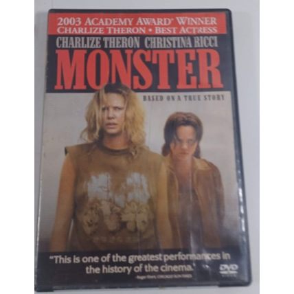 monster DVD widescreen rated R good