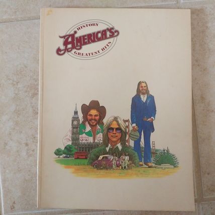 America's Greatest Hits Piano Guitar Chords Songs Book 1978 Warner Bros.