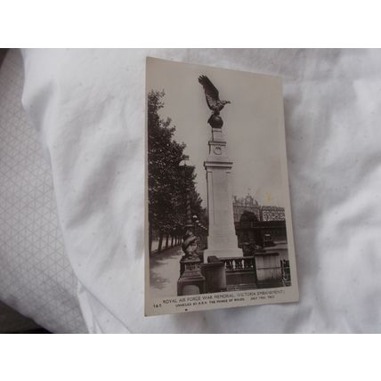 ROYAL AIRFORCE WAR MEMORIAL EMBANKMENT /POST O.SEAS (08/02) CHECK POSTAGE