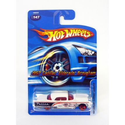 Hot Wheels 1957 Cadillac Eldorado Brougham #147 White Die-Cast Car 2006