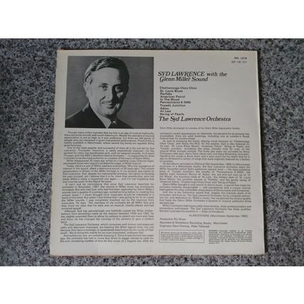The Syd Lawrence Orchestra – Syd Lawrence With The Glenn Miller Sound 1969 (LP)