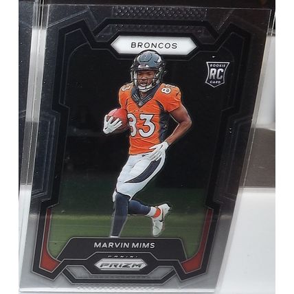 2023 Panini Prizm MARVIN MIMS (Broncos) Rookie Card #327