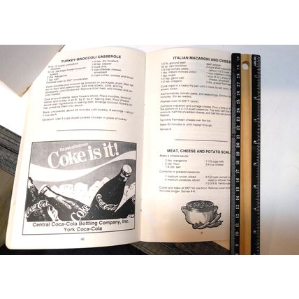 WARM 103 FM - WSBA 910 AM Cookbook / Radio Station - 96 pgs. York, Pennsylvania