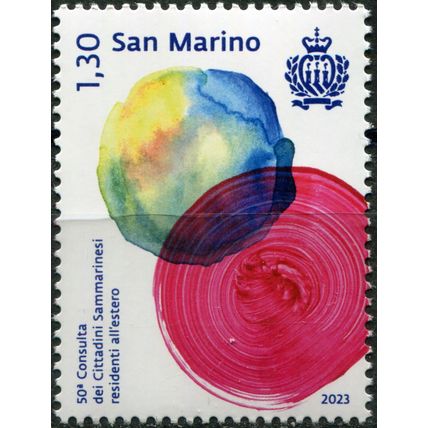 San Marino. 2023. Council of Overseas Sanmarinese (MNH **) Stamp