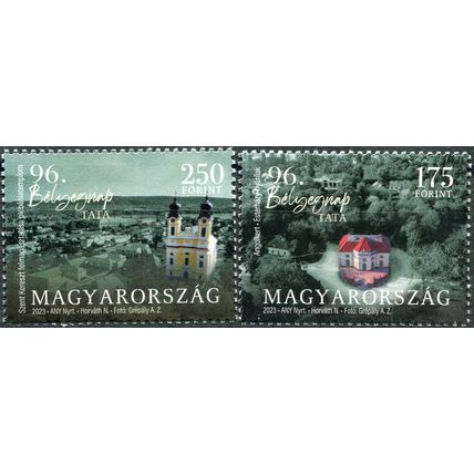 Hungary. 2023. Views of Tata, Hungary (MNH **) Set of 2 stamps